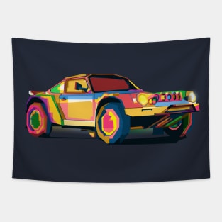 Porsche Safari Tapestry