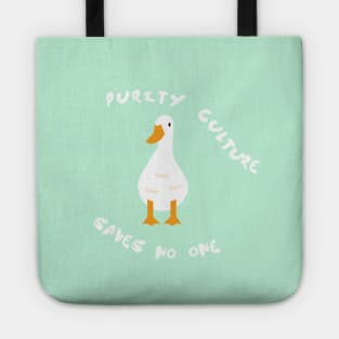 Purity Culture Saves No One - Feminism Tote