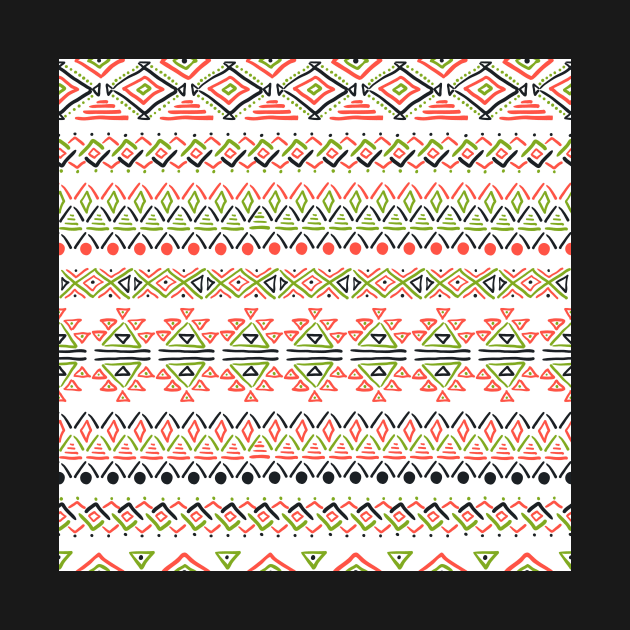 Set of geometric seamless patterns by Olga Berlet