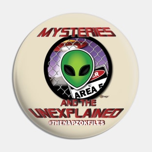 Mysteries and the Unexplained - Area 51 shirt! Pin