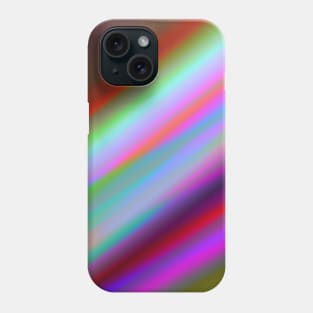 multicolored abstract rainbow texture art Phone Case