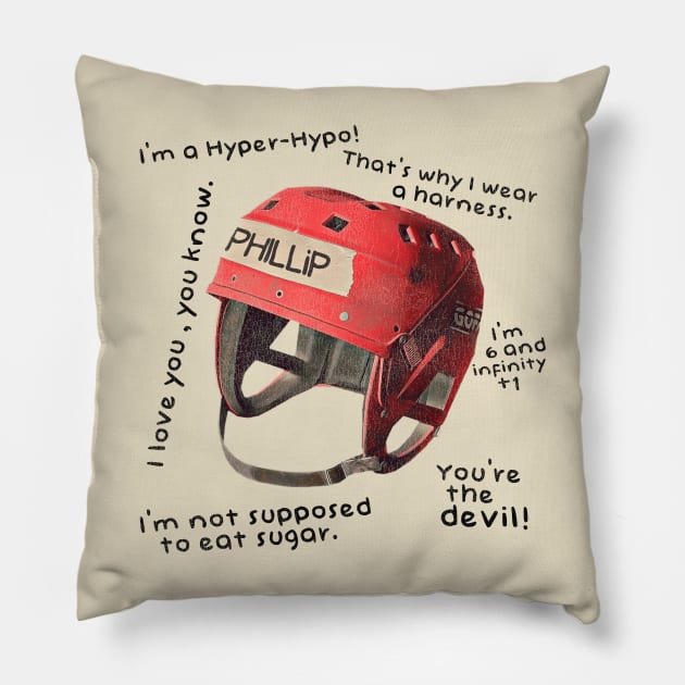 Phillip the Hyper-Hypo Classic SNL Skit Pillow by darklordpug