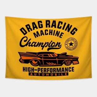 DRAG RACE MACHINE Tapestry