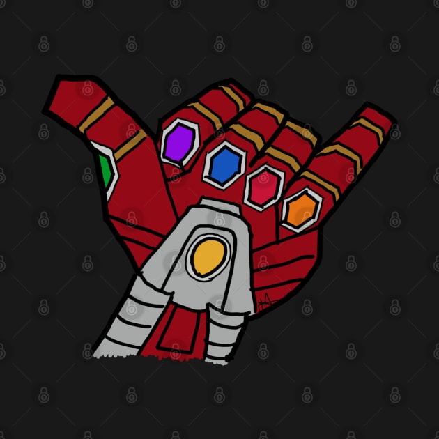 Shaka Iron Gauntlet by thel0stpr1ncess