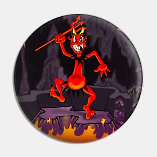 Dancing Devil Pin