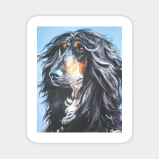 Afghan hound Fine Art Painting Magnet