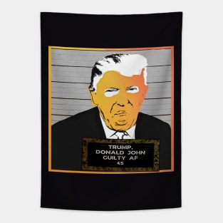 DJT GUILTY AF (Colorized) Tapestry