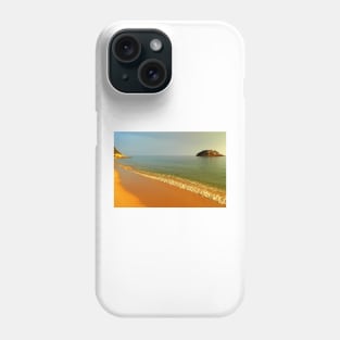 Arrábida. the sea kisses the earth incessantly... Phone Case