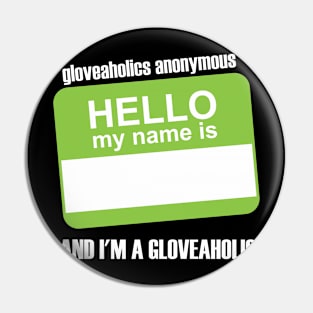 Hello. My name is... (green badge & white text) Pin