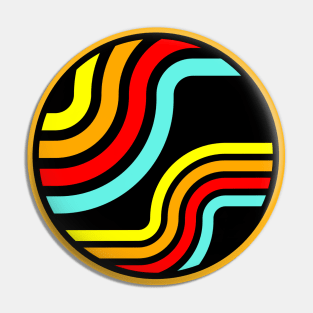 Retro Roundel Pin