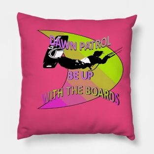 Freestyle Kitesurfer Be Up With The Boards Fun Pun Pillow