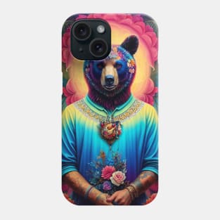 Hipster Bear Phone Case