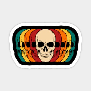 Colors skull Magnet