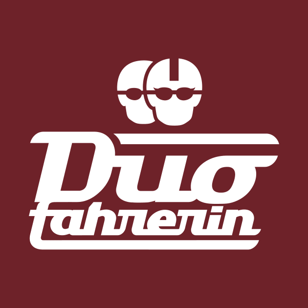 Duo driver Logo v.2 (white) by GetThatCar