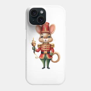 Mouse Christmas Nutcracker Phone Case