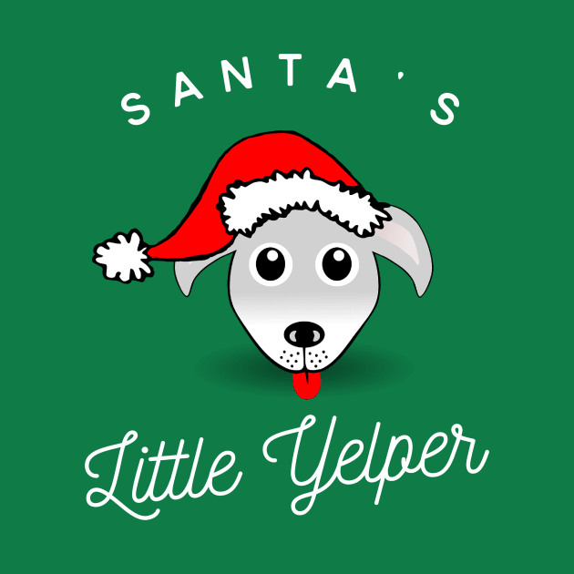 Santa's Little Yelper by AlternativeEye