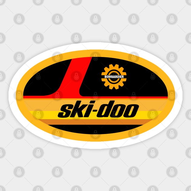 Vintage Ski-Doo Bombadier Logo Laptop Sleeve - 10 inch Vintage Ski-Doo Bombadier Logo Laptop Sleeve - 10 inch
