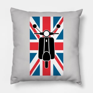 Brit Flag Scooter Pillow