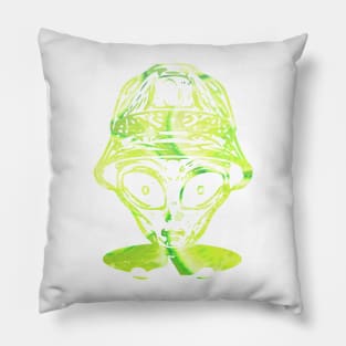 Surprising green space design , Funny Alien Pillow