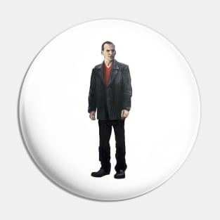 The 9th Dr Who: Christopher Ecclestone Pin