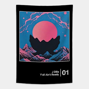 Y'All Ain't Ready - Minimalist Graphic Artwork Fan Design Tapestry