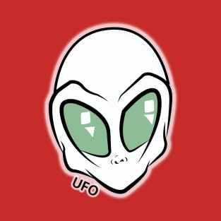 White Alien T-Shirt