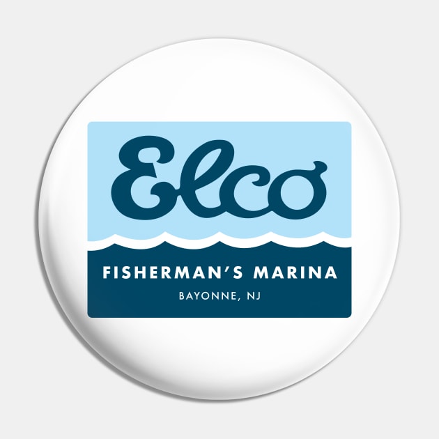 Elco Fisherman's Marina Pin by Elco Marina