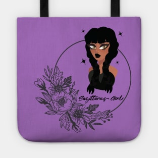 Sagittarius Girl Tote