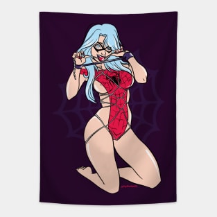 Shibari Spidercat Tapestry