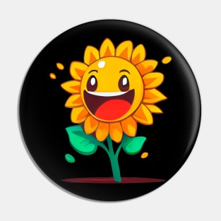 Happy Sunflower Pin