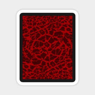 Red Texture Magnet