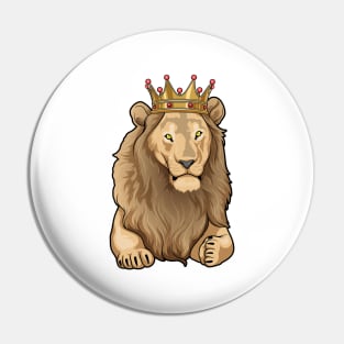 Lion King Crown Pin