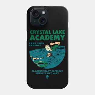 Crystal Lake's Free Swim Lessons Phone Case