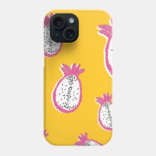 Simple Fruit fruity Dragon Fruit Summer Pattern Phone Case