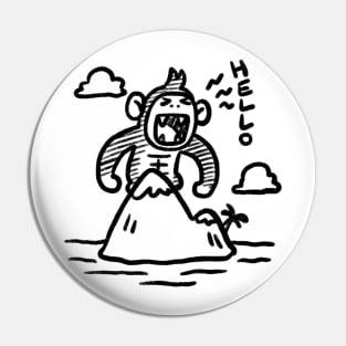 Kingkong : Hello!! ( back ) Pin