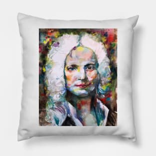 ANTONIO VIVALDI watercolor portrait Pillow