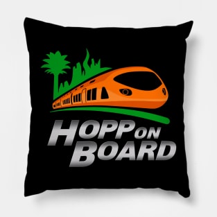 Hopp On Board Pillow