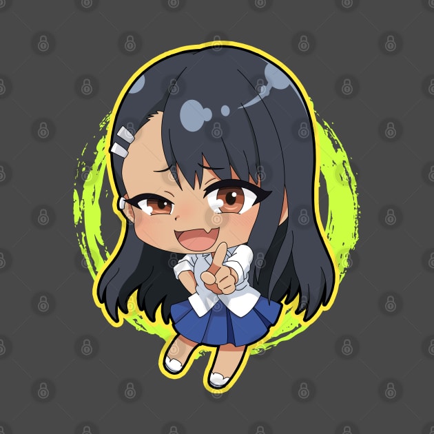 chibi Nagatoro by WarGreymonZero