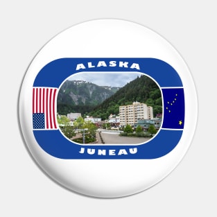 Alaska, Juneau City, USA Pin