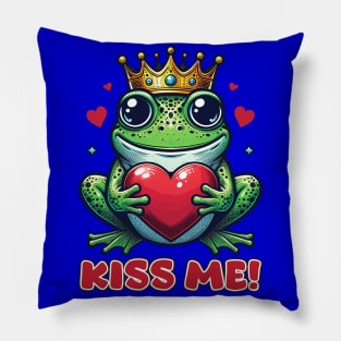 Frog Prince 77 Pillow