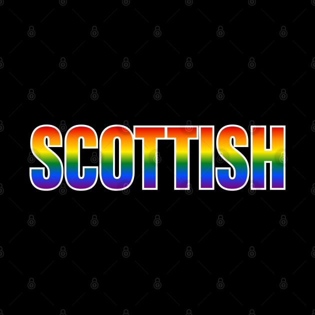 Rainbow Scottish LGBTQ Pride by Rainbow Nation