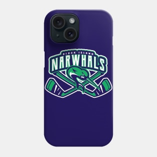 Block Island Narwhals Hockey Phone Case