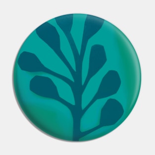 Honesty plant paper cut Pin