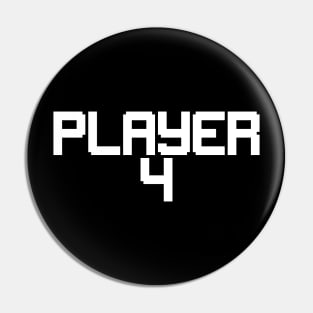 Player 4 Pin