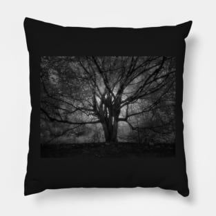 Dark tree Pillow