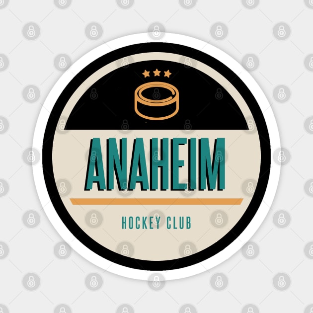 Anaheim hockey club Magnet by BVHstudio