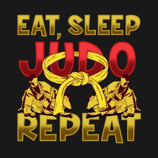 Eat Sleep Judo Repeat T-Shirt