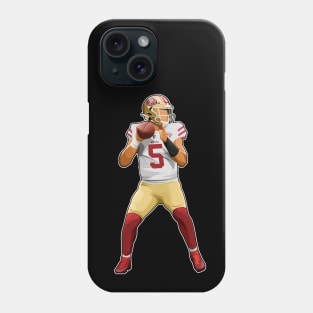 Trey Lance #5 Get Throw Phone Case