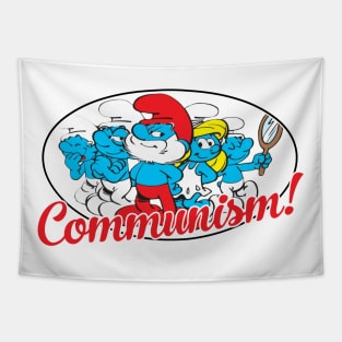 Smurfs - Communism light Tapestry