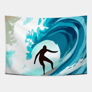 Surf Tube Tapestry